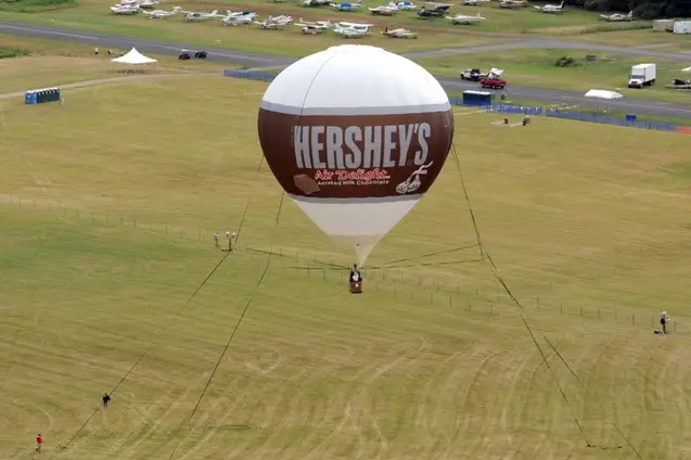 Hershey’s Air Delight Hot Air Balloon